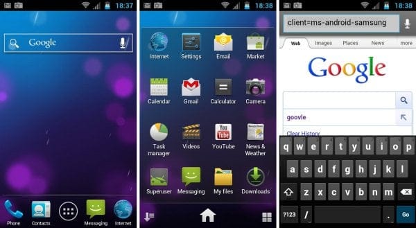 New Gingerbread Rom for Galaxy S2 with Ice Cream Sandwich Theme, Meet RebelRom