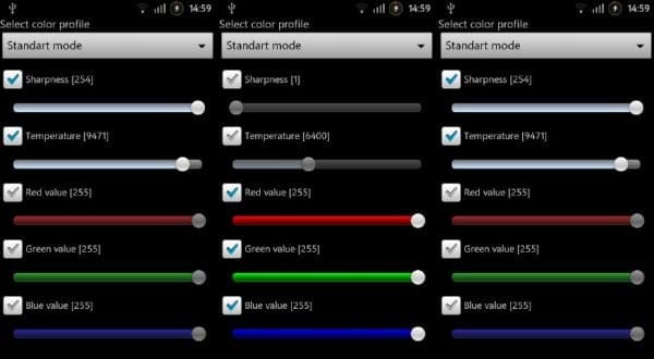 Soft Screen Tuner Android App Allows You To Tweak Sharpness, Color Temperature, etc. of Your Phone’s Screen