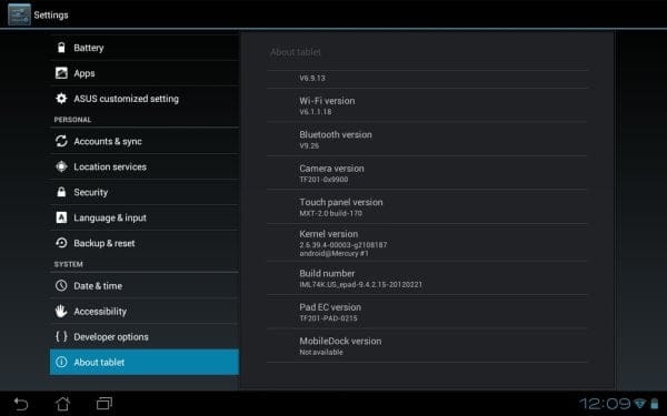 Transformer Prime Stock Firmware 9.4.2.15 — Flash With CWM Recovery on Unlocked Bootloader Primes