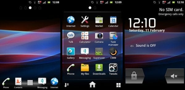 SE Xperia Timescape UI Based Custom ROM for Galaxy Ace — XperiaTized ROM