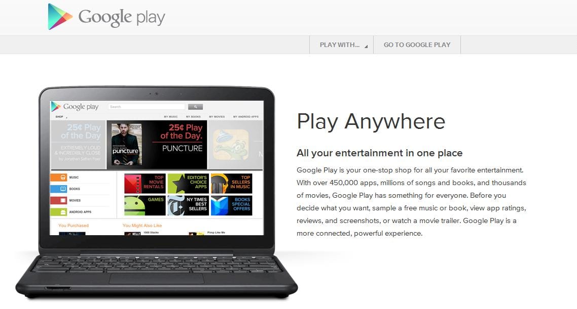 Google Play is Live. New Apps Coming Soon: Play Store, Play Movies, Play Music and Play Books