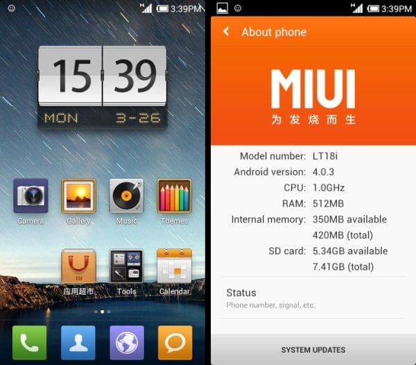 Official MIUI 4 for Xperia Arc S is Now Available for Flashing!