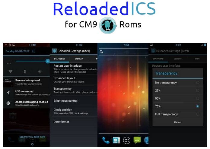 Reloaded ICS Tool for CM9 is Pretty Cool!