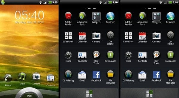 HTC One X Based Sense 4.0 Theme for Galaxy S2