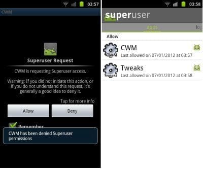 XXJW4 Root and ClockworkMod Recovery for Galaxy S