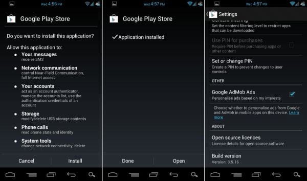 Google Play APK 3.5.16