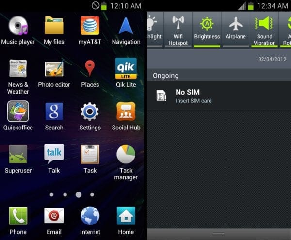 Get ICS Android 4.0 on T-Mobile Galaxy S2 With Cool 14 Toggles Mod