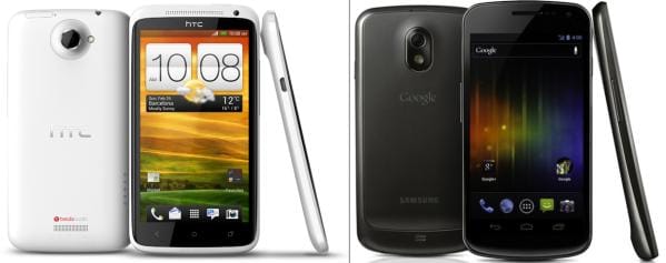 HTC One X vs Galaxy Nexus