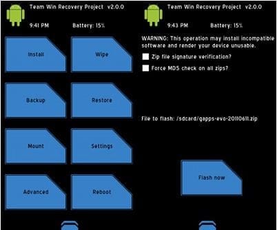 TWRP Touch Recovery for AT&T Galaxy Note