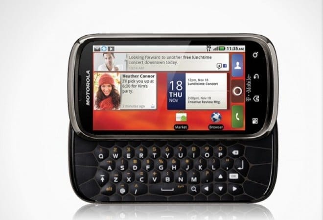 Motorola Cliq 2 gets Android 2.3 Gingerbread Update. Wow, really?