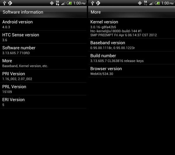 Android 4.0 Ice Cream Sandwich Update for HTC Rezound