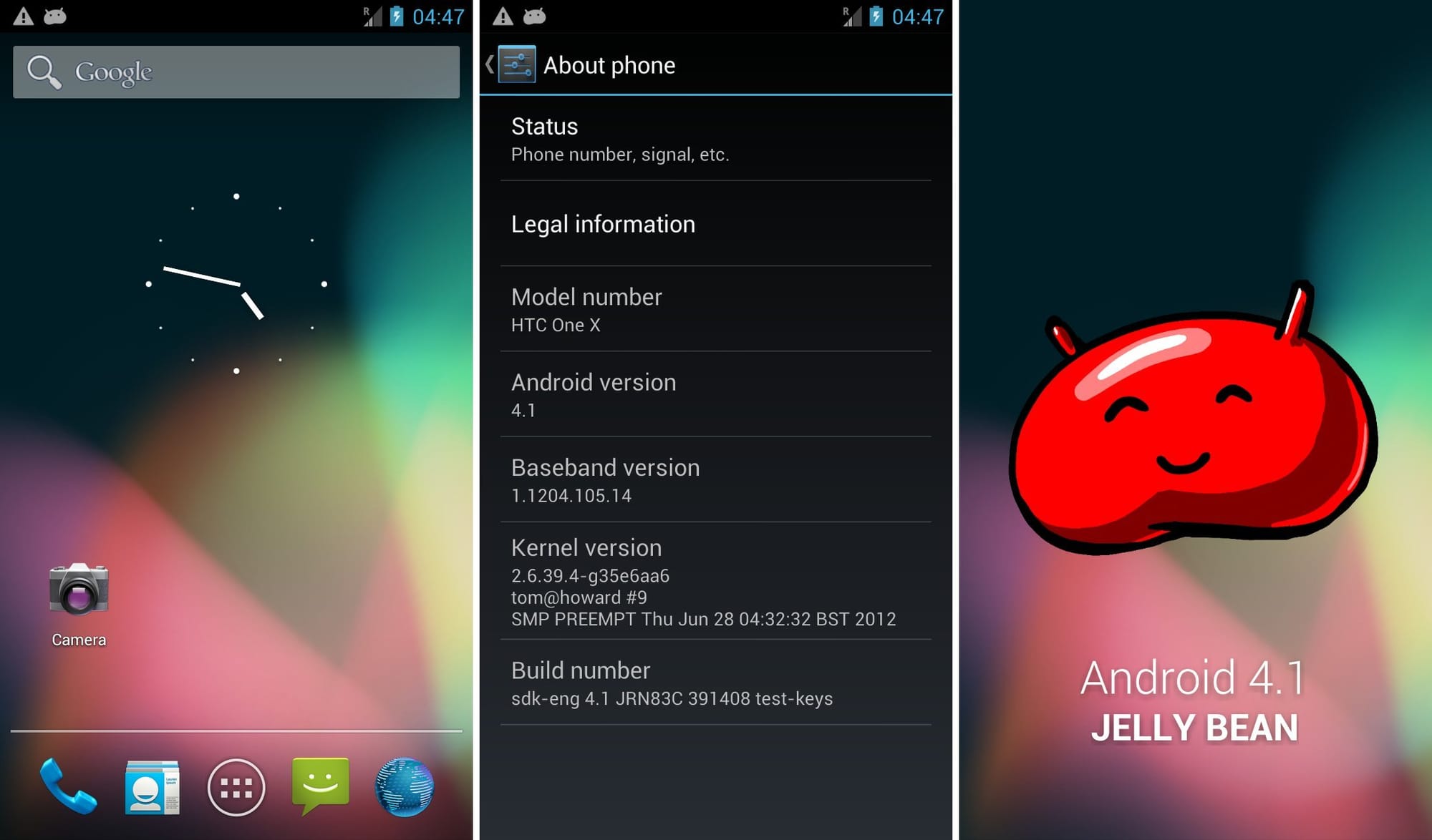 Install Android 4.1 Jelly Bean on HTC One X [SDK Port]