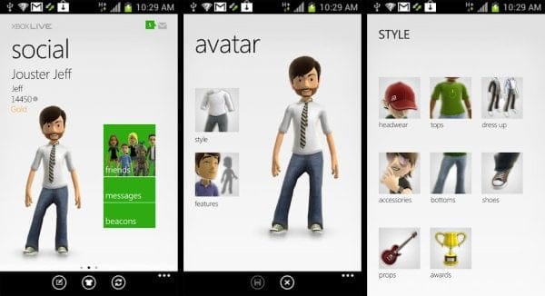 My Xbox LIVE Android App from Microsoft Now Available in Play Store