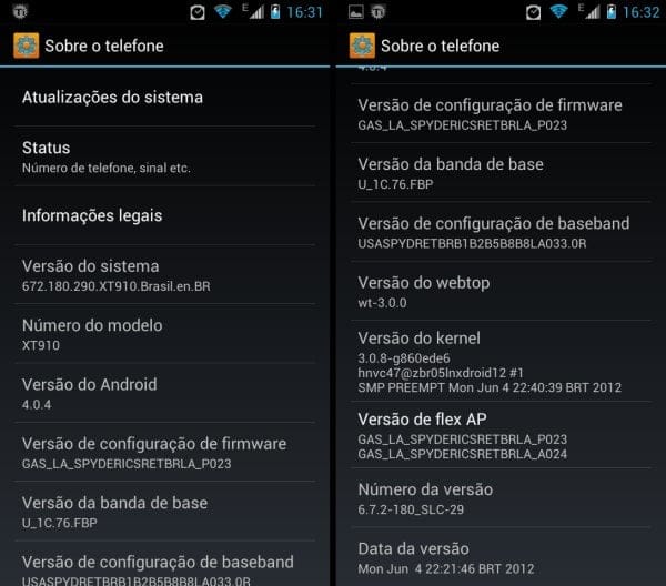 Manually Update Motorola Razr XT910 to Ice Cream Sandwich