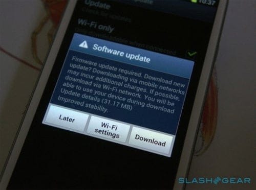 OTA Update for Galaxy S3 is Out. In Fact, Two of Them!