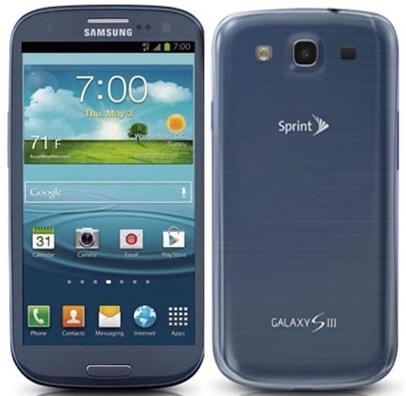 Sprint Galaxy S3 has a Samsung Jelly Bean Firmware too. Port of T-Mobile One, Actually