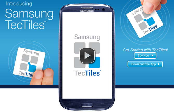 Samsung Announces TecTiles NFC Tags, Should Bring More NFC Things to Masses Soon