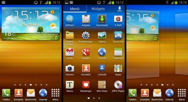 TouchWiz 5 for Galaxy Note N7000