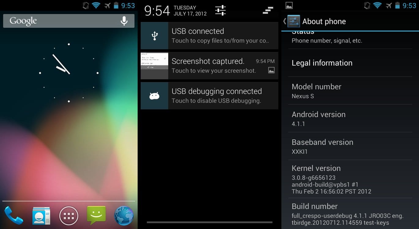 Update Nexus S to Jelly Bean Android 4.1 [Guide]