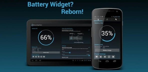 The Best Battery Widget for Android ─ ‘Battery Widget? Reborn!’