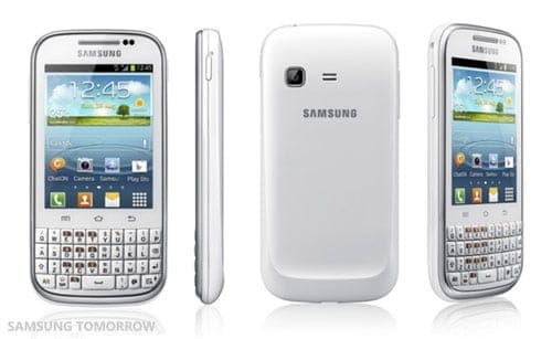 Samsung Officially Announces Android 4.0 QWERTY Phone, Meet the Galaxy Chat