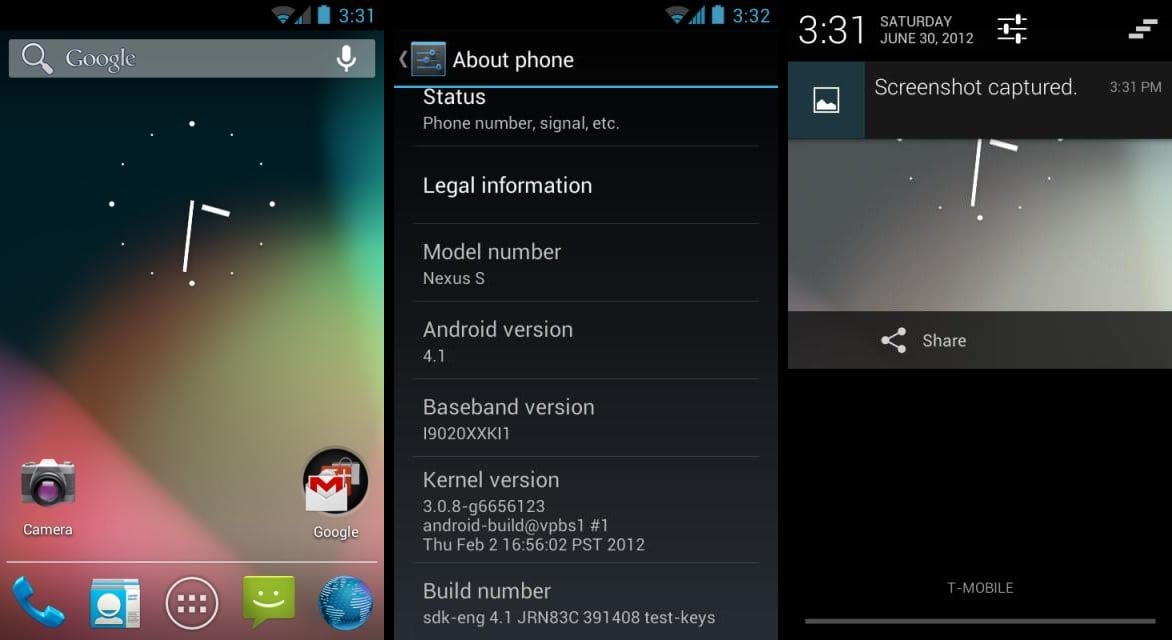 Get Android 4.1 Jelly Bean on Nexus S With This Mostly Working SDK Port