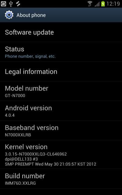 XXLRG – Official Galaxy Note Android 4.0.4 Firmware is Out [Guide]