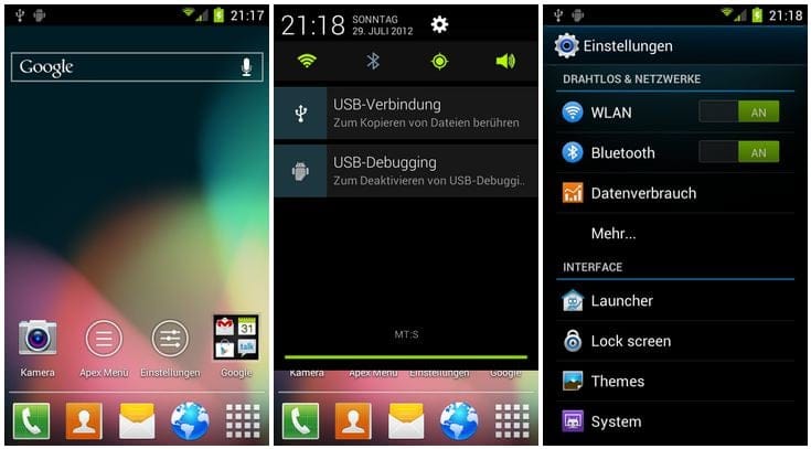 Android 4.1 for Galaxy S i9000: Install the RemICS-JB ROM!