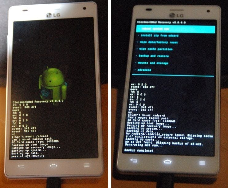 [Guide] ClockworkMod Recovery for LG Optimus 4X HD