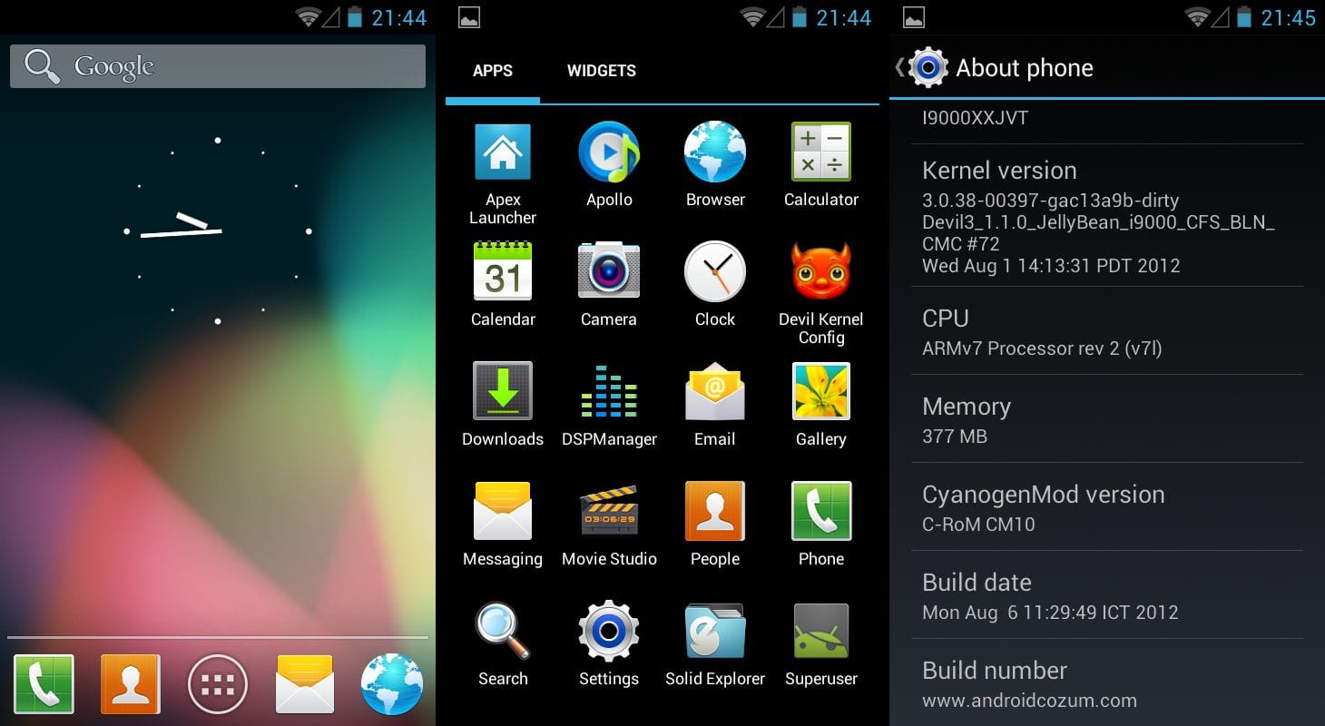 Galaxy S Jelly Bean ROMs Update: Install C-RoM with TW5 Icons, Based on Android 4.1