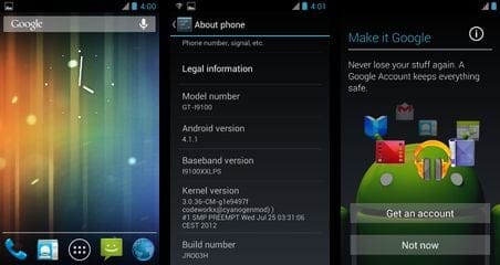 Update Galaxy S2 to Android 4.1 With Latest Jelly Bean JRO03H AOSP ROM