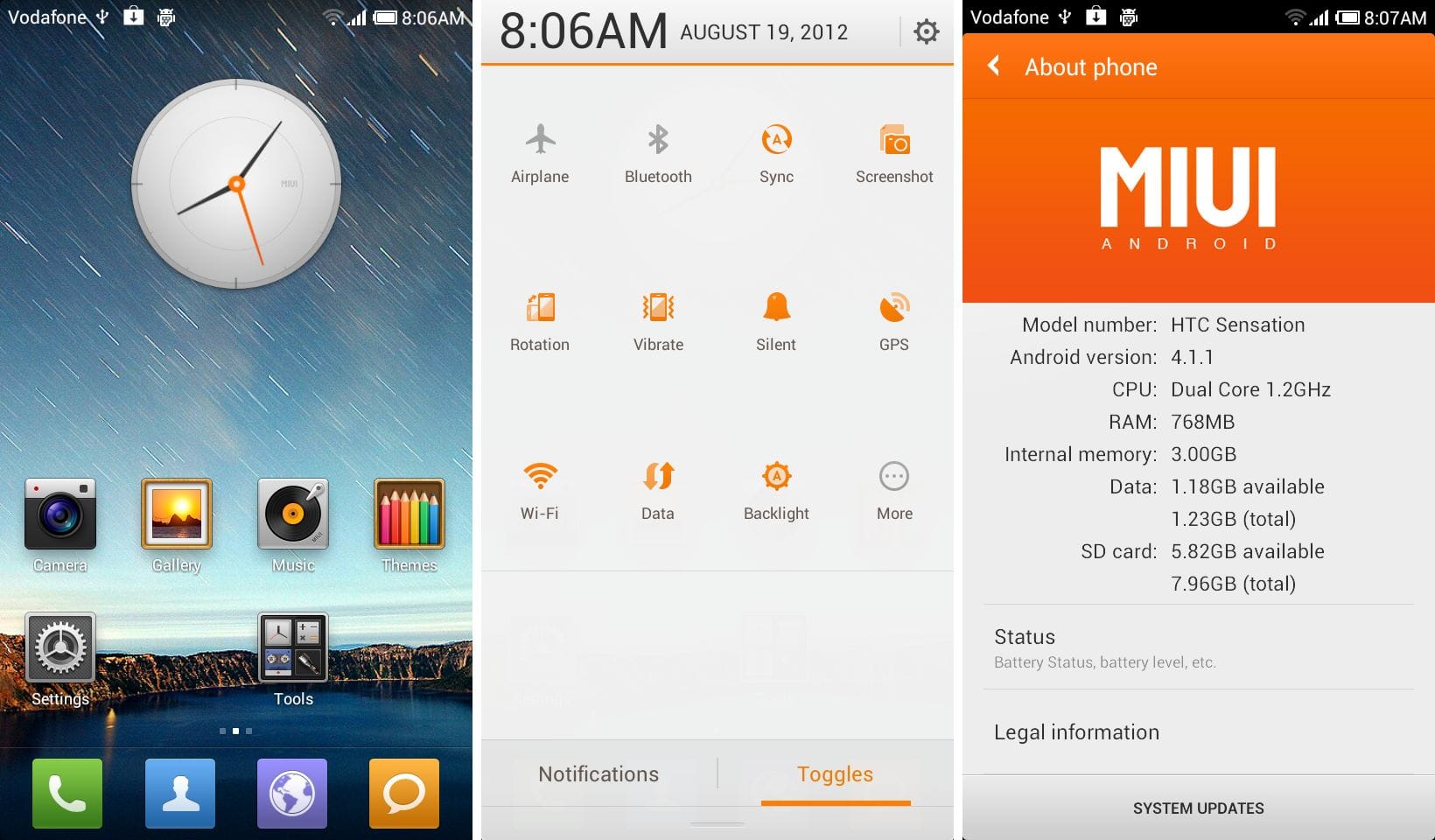 Jelly Bean MIUI for HTC Sensation [Android 4.1]