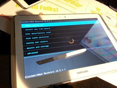 Easy Guide to Root and Install ClockworkMod Recovery on Galaxy Note 10.1 [How To]