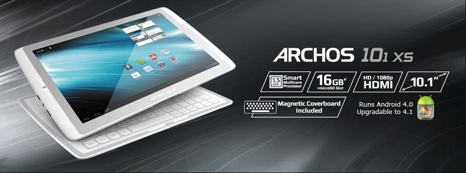 ARCHOS 8mm thick 101 XS Android tablet priced £300, Available now in Europe!