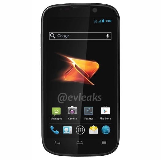 Boost Mobile Getting ZTE Warp Sequent, An Android 4.0 Ice Cream Sandwich with Minimal Design Like Nexus