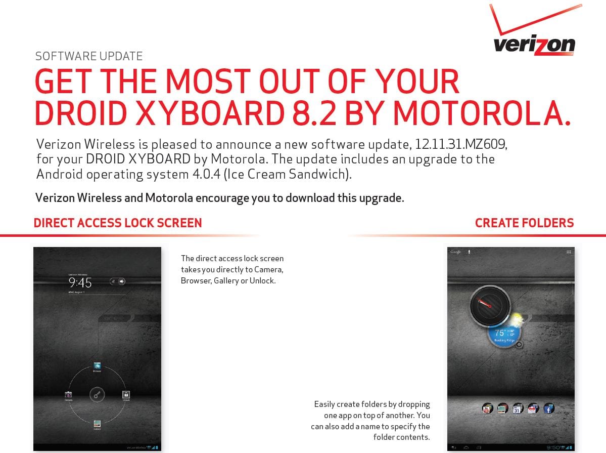 DROID XYBOARD 8.2 Android 4.0 update approved by Verizon, coming soon!