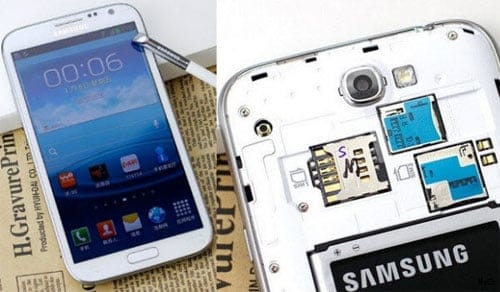 Dual-SIM Galaxy Note 2 in Plans for China