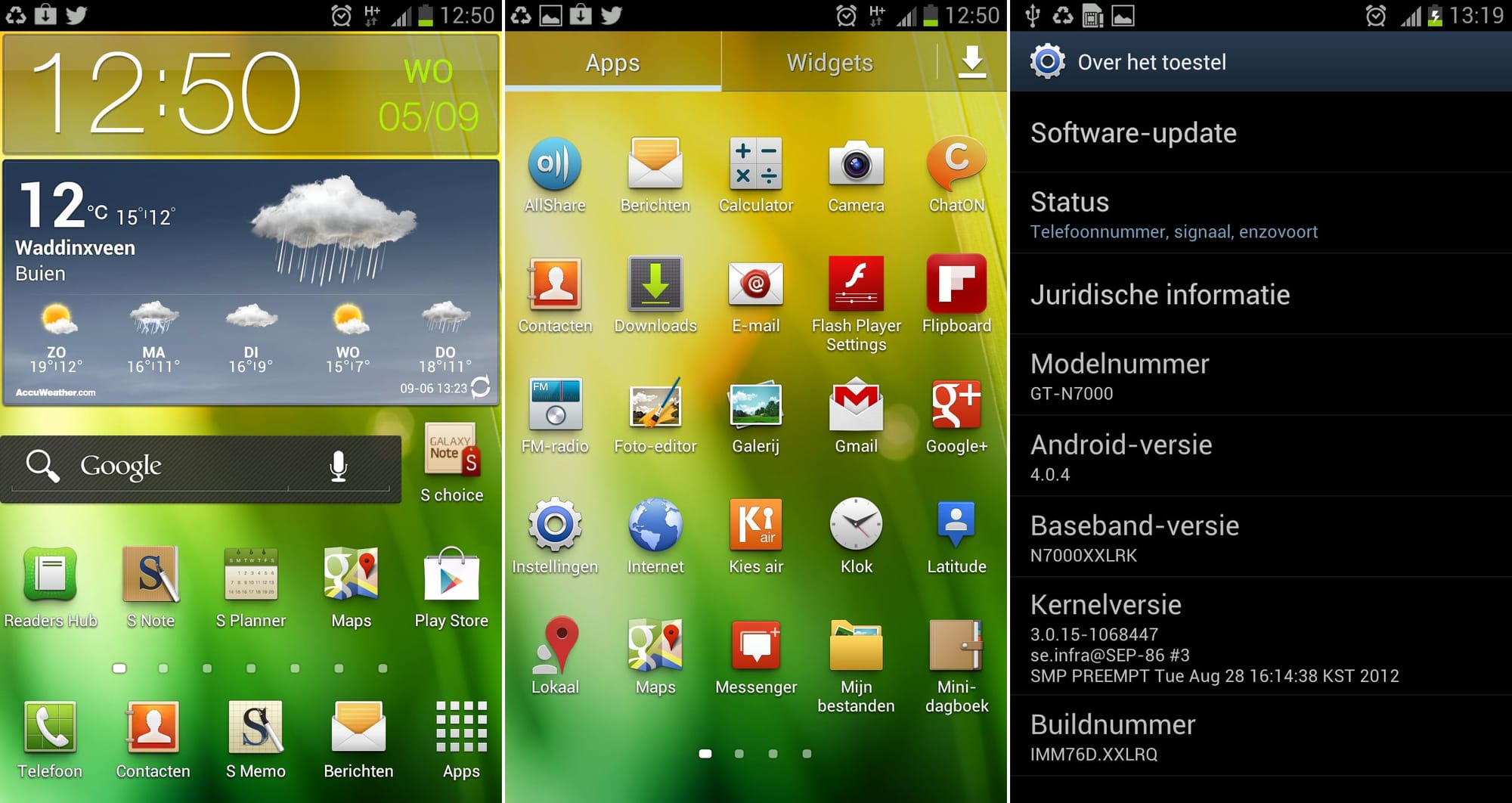 XXLRQ – Official Android 4.0.4 Update for Galaxy Note. Adds New Launcher, S-Cloud and More