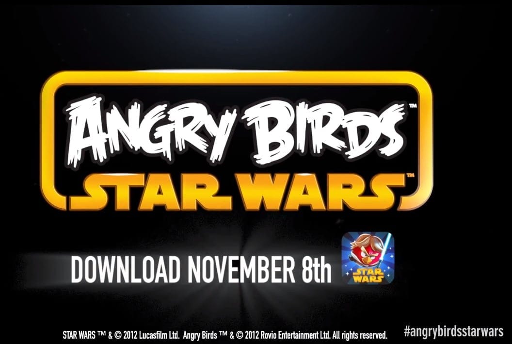 Rovio releases new Angry Birds Star Wars teaser