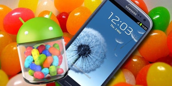 Android 4.1 Update for Samsung Galaxy S3 in UK rolling out!