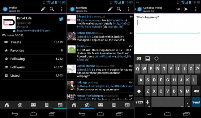 Echofon Alpha Android APK and install it manually