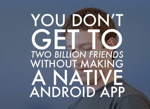 Android getting the Facebook App it deserves shortly, already under final testing