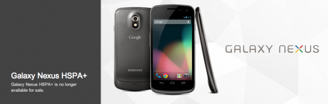 Google Play Store not selling the Galaxy Nexus anymore!