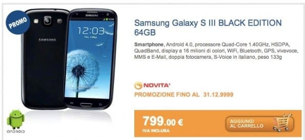 64 GB Galaxy S3 Price set pretty high at $1040 by online store, release date seems to be near now