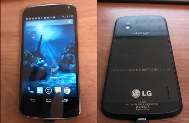 LG Optimus Nexus Pics appears once again, this dude can’t resist showing his face to us