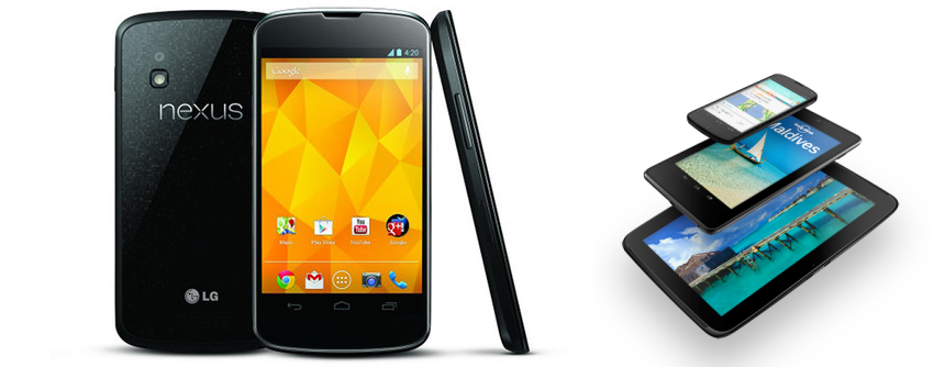 Nexus 4 and Nexus 10 Price, Release Date for UK