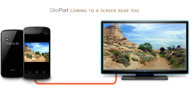 Nexus 4 SlimPort extension lets you connect other displays via HDMI cable