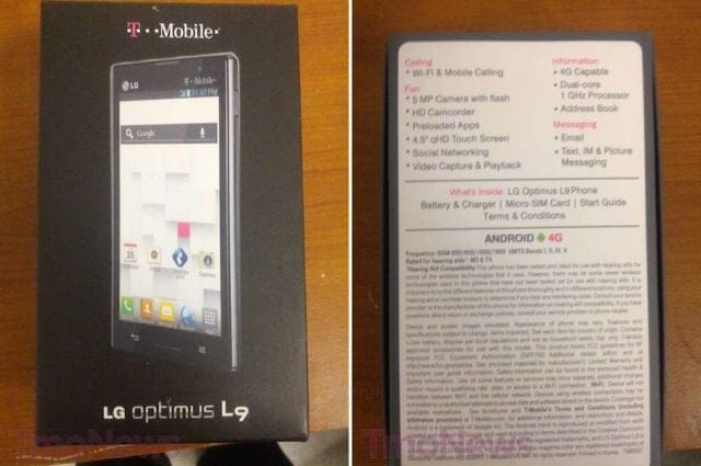 T-Mobile Optimus L9 Price and Release Date announced!