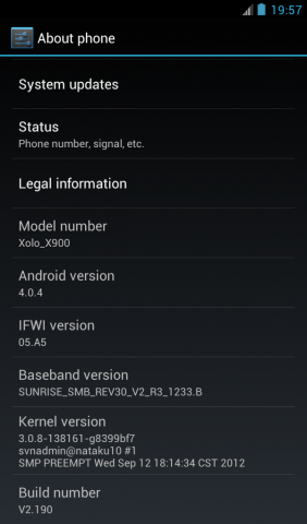 Ice Cream Sandwich Update for Lava Xolo X900 now available