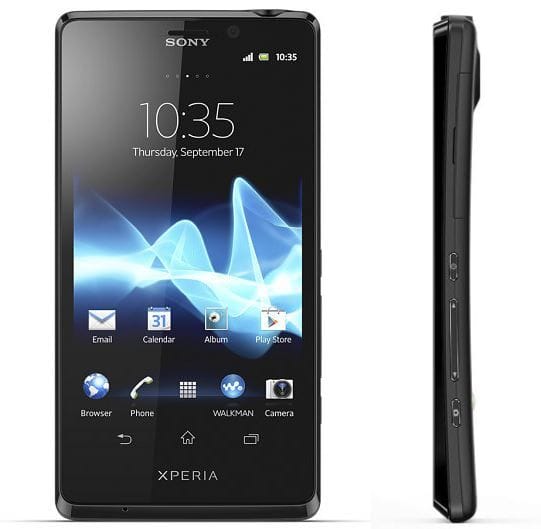 Sony Xperia T in UK available at Vodafone, O2 and 3